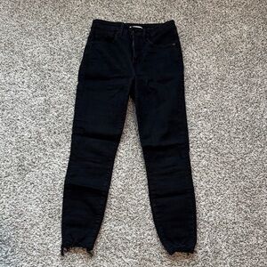 Good American Black Skinny Jeans